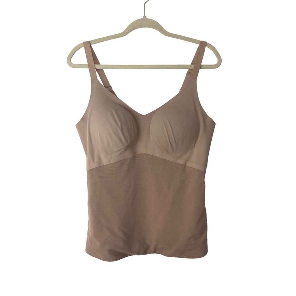 Honey Love Liftwear Cami Womens XL Smoothing Adjustable Removable Cups No Wire